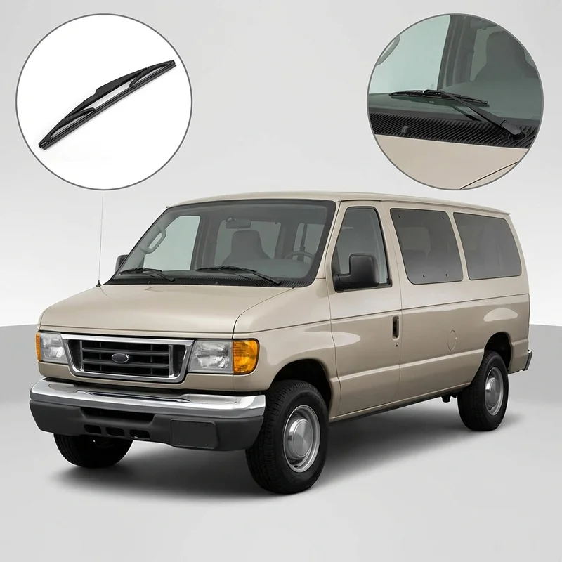 Passenger Side Wiper Blade for Ford E-250 Econoline (1975 - 2002) - 1